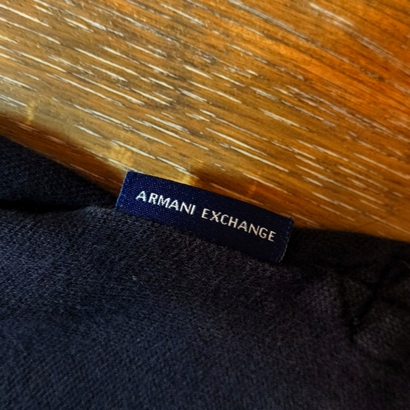 Armani Exchange - Black Polo - Size Medium - Picture 4 of 5